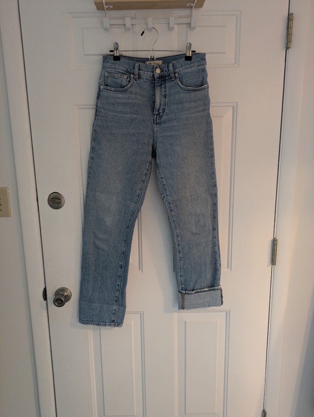 Madewell Classic 90's Straight Light Blue Women’s Jeans